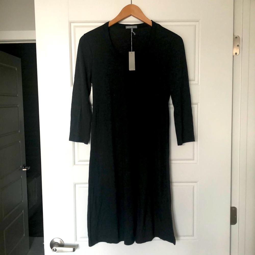 James Perse Grey Midi Dress - NWT